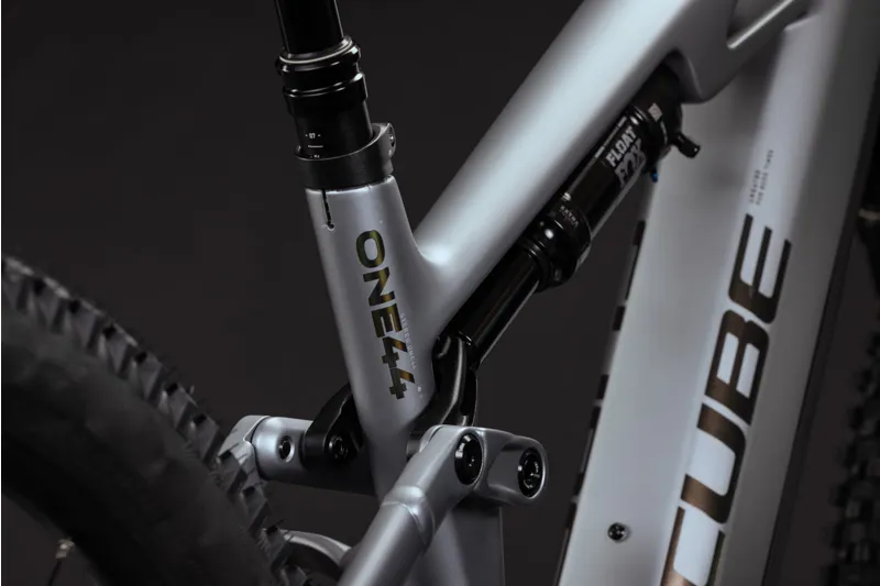 Cube Stereo Hybrid One44 HPC SLX Evo 800 Electric Carbon Full Sus MTB 2027 Slategrey/Prizm-5