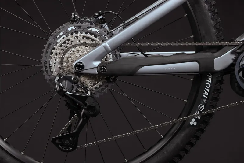 Cube Stereo Hybrid One44 HPC SLX Evo 800 Electric Carbon Full Sus MTB 2027 Slategrey/Prizm-9