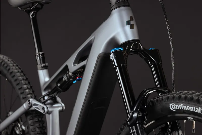 Cube Stereo Hybrid One44 HPC SLX Evo 800 Electric Carbon Full Sus MTB 2027 Slategrey/Prizm-7