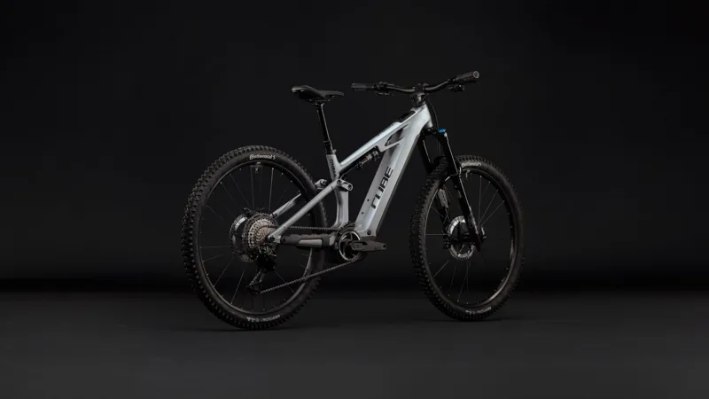 Cube Stereo Hybrid One44 HPC SLX Evo 800 Electric Carbon Full Sus MTB 2027 Slategrey/Prizm-4