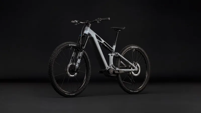 Cube Stereo Hybrid One44 HPC SLX Evo 800 Electric Carbon Full Sus MTB 2027 Slategrey/Prizm-3