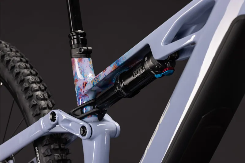 Cube Stereo Hybrid One44 HPC SLX Evo 800 Electric Carbon Full Sus MTB 2027 in Artline-7