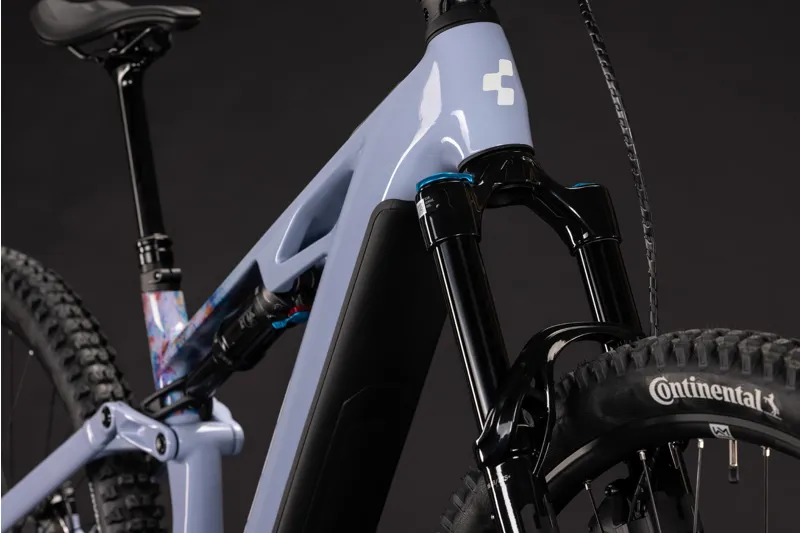 Cube Stereo Hybrid One44 HPC SLX Evo 800 Electric Carbon Full Sus MTB 2027 in Artline-6