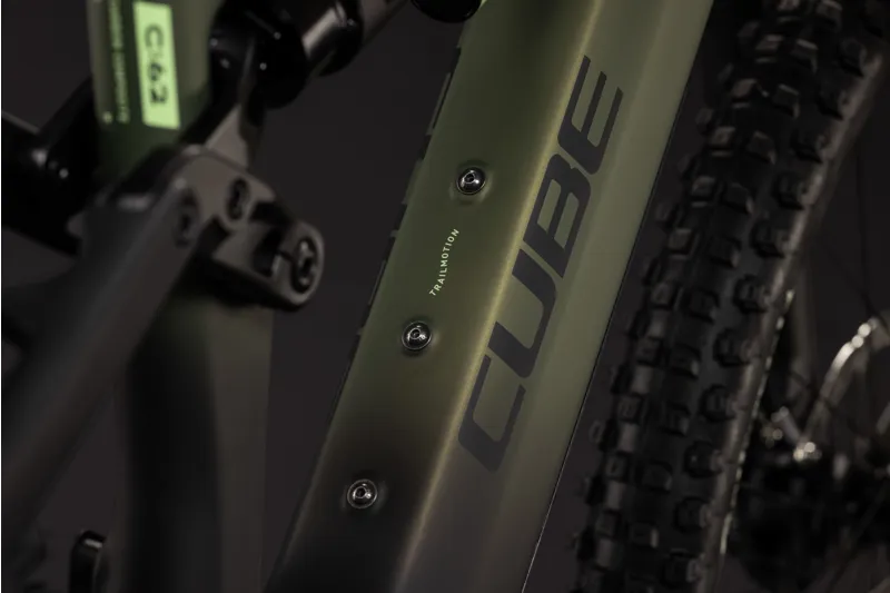 Cube Ams Hybrid 177 C:62 TM 600X Electric Carbon Full Sus MTB 2027 Reedgreen/Gills-7