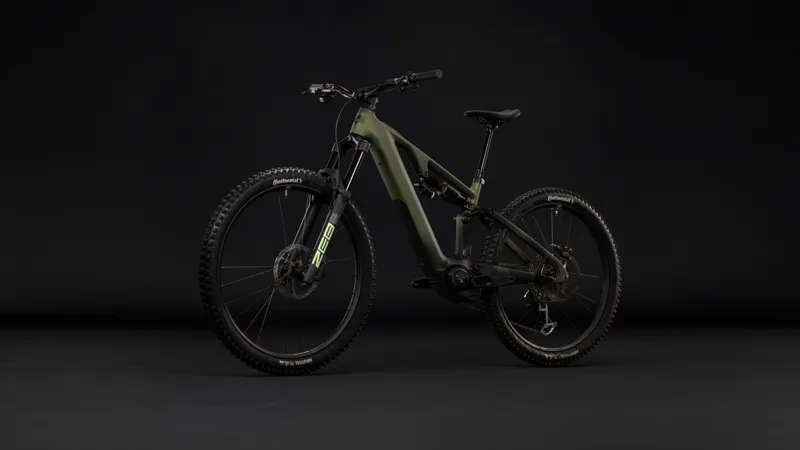 Cube Ams Hybrid 177 C:62 TM 600X Electric Carbon Full Sus MTB 2027 Reedgreen/Gills-2