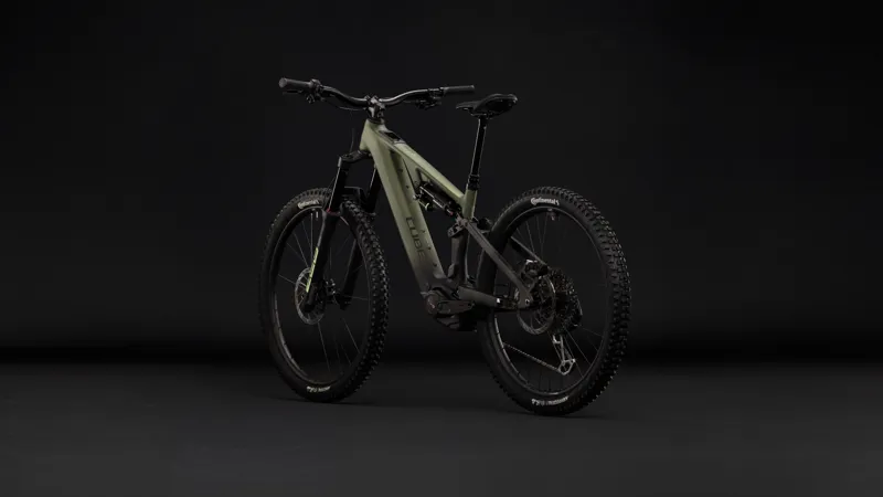 Cube Ams Hybrid 177 C:62 TM 600X Electric Carbon Full Sus MTB 2027 Reedgreen/Gills-1