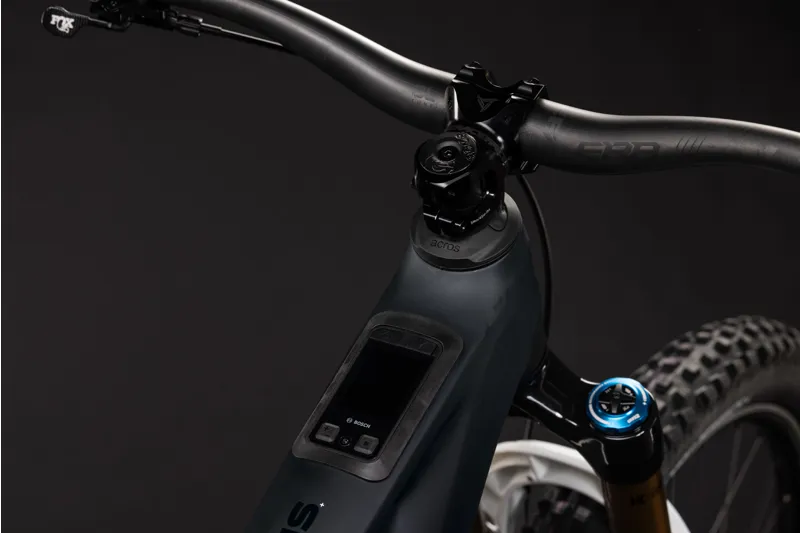Cube Ams Hybrid 177 C:62 At 600X Electric Carbon Full Sus MTB 2027 in Carbon/White-5