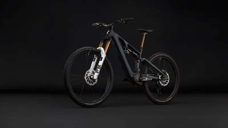 Cube Ams Hybrid 177 C:62 At 600X Electric Carbon Full Sus MTB 2027 in Carbon/White-2