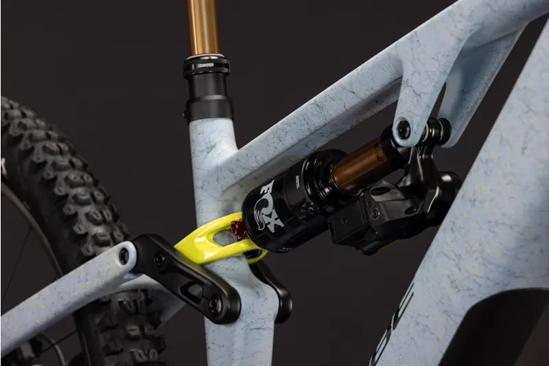 Cube Ams Hybrid 177 C:62 Super TM 600X Electric Carbon Full Sus MTB 2027 in Artichoke/Lime-7