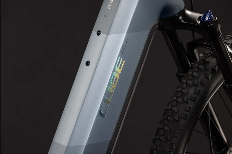 Cube Reaction Hybrid Performance 720 Electric Alloy Hybrid bike 2027 in Ashgrey/Prism-9