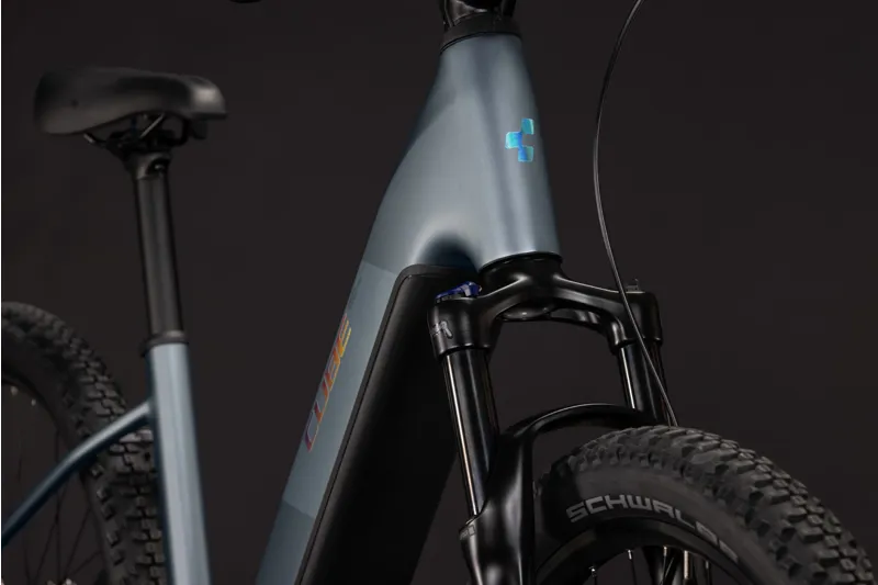 Cube Reaction Hybrid Performance 720 Electric Alloy Hybrid bike 2027 in Ashgrey/Prism-6