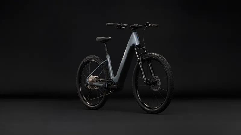 Cube Reaction Hybrid Performance 720 Electric Alloy Hybrid bike 2027 in Ashgrey/Prism-4