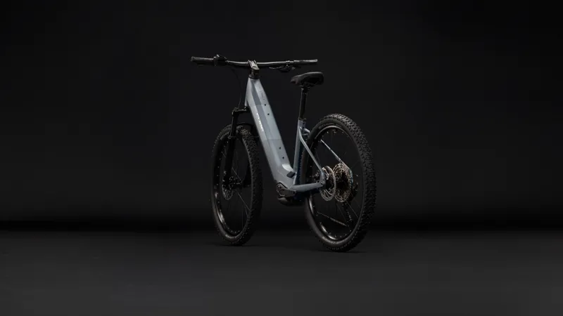 Cube Reaction Hybrid Performance 720 Electric Alloy Hybrid bike 2027 in Ashgrey/Prism-1