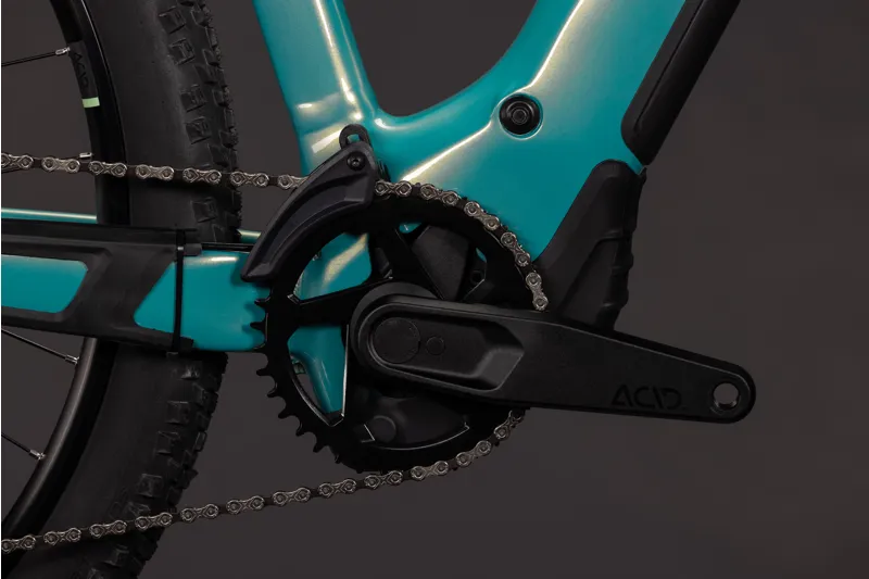 Cube Reaction Hybrid Performance 720 Electric Alloy Hybrid bike 2027 in Maldivian/Black-7