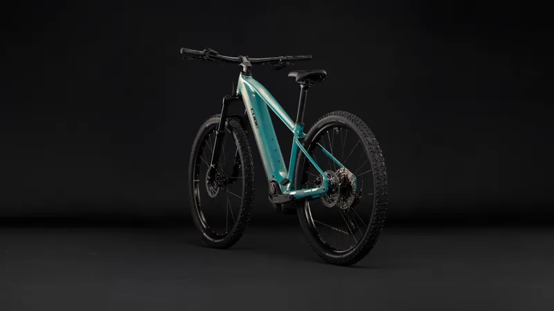 Cube Reaction Hybrid Performance 720 Electric Alloy Hybrid bike 2027 in Maldivian/Black-1