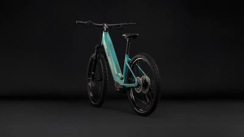 Cube Reaction Hybrid Performance 720 Electric Alloy Hybrid bike 2027 in Maldivian/Black-1