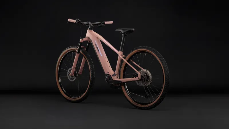Cube Reaction Hybrid Performance 720 Electric Alloy Hybrid bike 2027 in Ruby/Black-1
