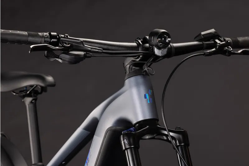 Cube Reaction Hybrid Performance 720 FE Electric Alloy Hybrid bike 2027 in Ashgrey/Prism-6