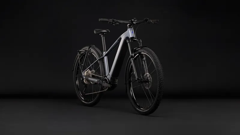 Cube Reaction Hybrid Performance 720 FE Electric Alloy Hybrid bike 2027 in Ashgrey/Prism-4
