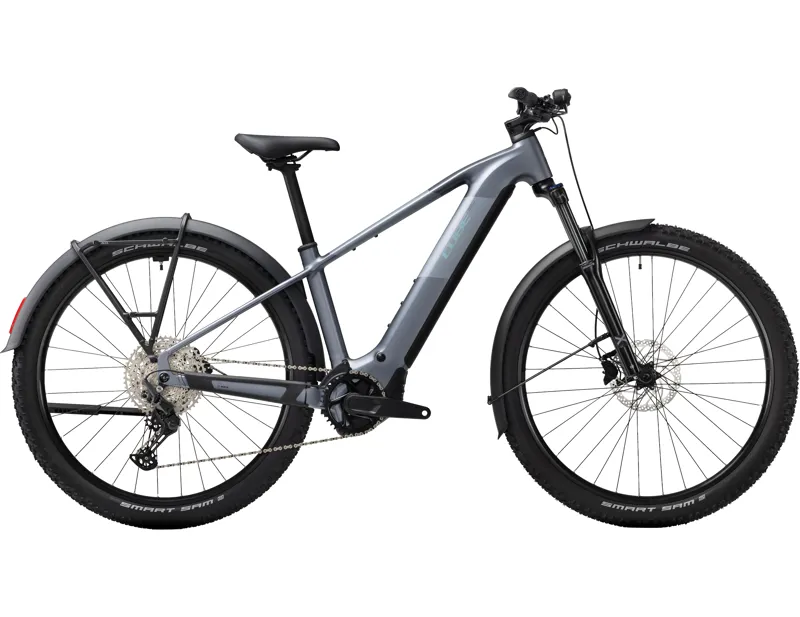 Cube Reaction Hybrid Performance 720 FE Electric Alloy Hybrid bike 2027 in Ashgrey/Prism