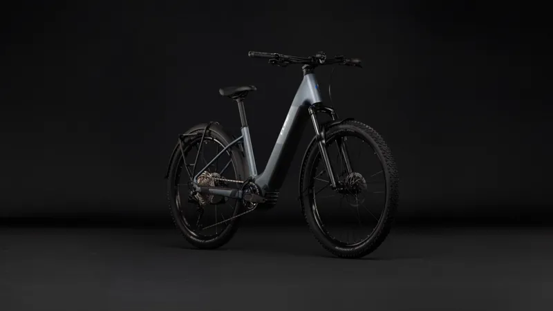Cube Reaction Hybrid Performance 720 FE Electric Alloy Hybrid bike 2027 in Ashgrey/Prism-2