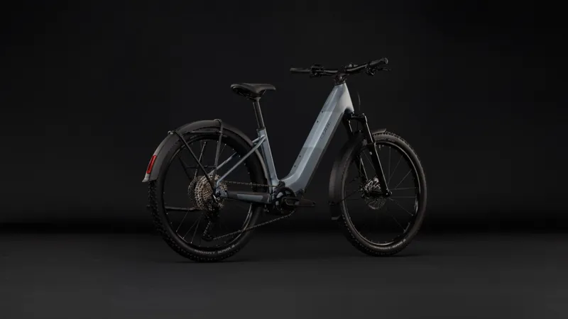 Cube Reaction Hybrid Performance 720 FE Electric Alloy Hybrid bike 2027 in Ashgrey/Prism-1