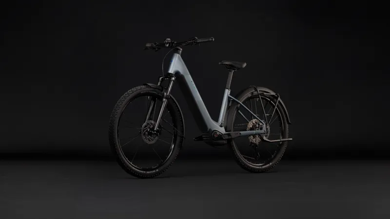 Cube Reaction Hybrid Performance 720 FE Electric Alloy Hybrid bike 2027 in Ashgrey/Prism-4