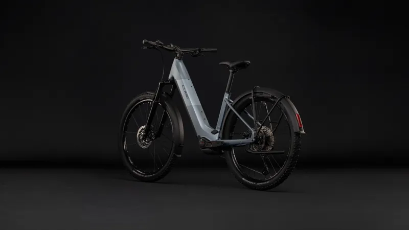 Cube Reaction Hybrid Performance 720 FE Electric Alloy Hybrid bike 2027 in Ashgrey/Prism-3