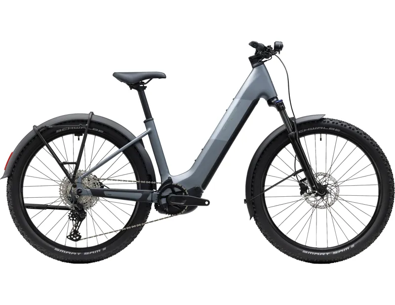 Cube Reaction Hybrid Performance 720 FE Electric Alloy Hybrid bike 2027 in Ashgrey/Prism