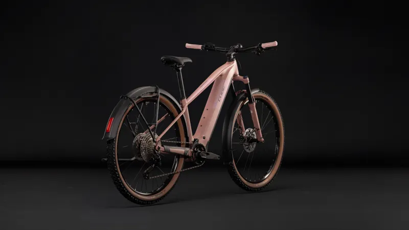 Cube Reaction Hybrid Performance 720 FE Electric Alloy Hybrid bike 2027 in Ruby/Black-3