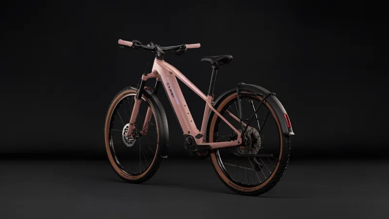 Cube Reaction Hybrid Performance 720 FE Electric Alloy Hybrid bike 2027 in Ruby/Black-1