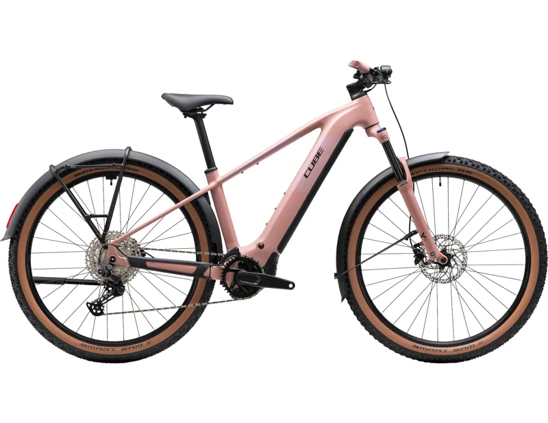 Cube Reaction Hybrid Performance 720 FE Electric Alloy Hybrid bike 2027 in Ruby/Black