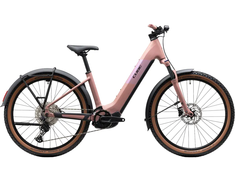 Cube Reaction Hybrid Performance 720 FE Electric Alloy Hybrid bike 2027 in Ruby/Black