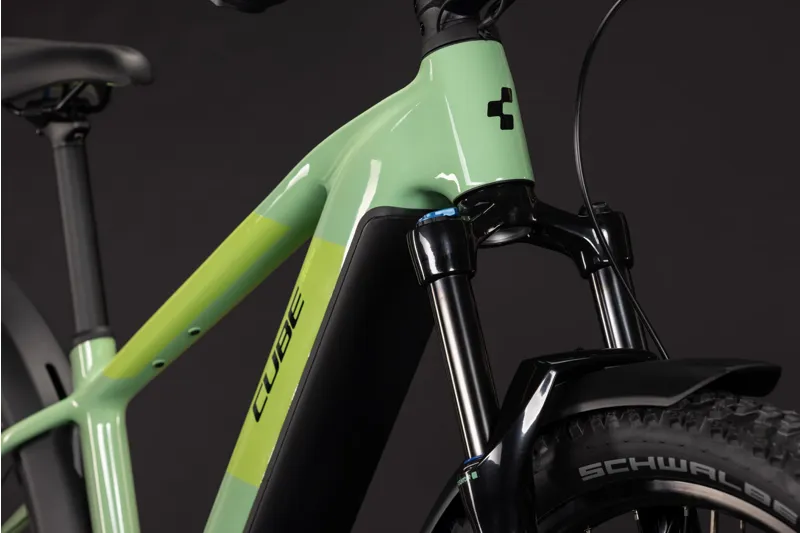 Cube Reaction Hybrid One 800 FE Electric Hybrid bike 2027 in Cactus/Black-7