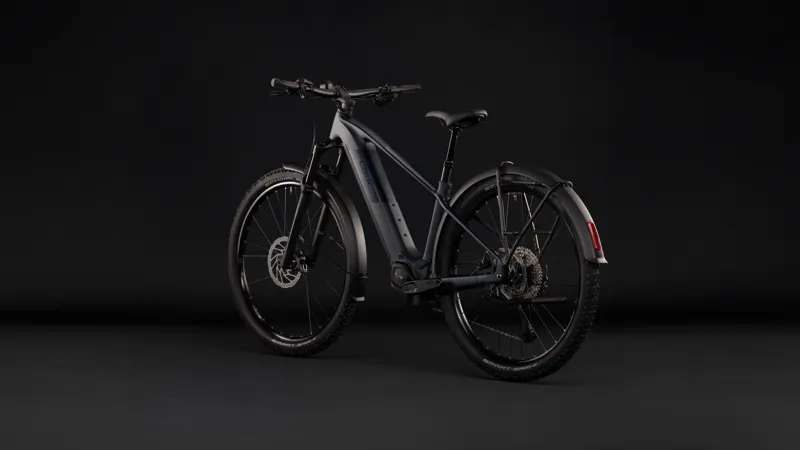 Cube Reaction Hybrid Pro 800 FE Electric Aluminium MTB 2027 in Silverdust/Prism-3