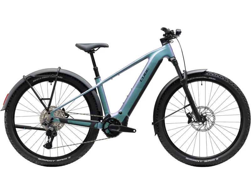 Cube Reaction Hybrid Pro 800 FE Electric Aluminium MTB 2027 in Polarlight/Black