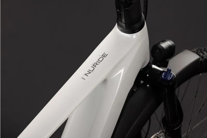 Cube Nuride Hybrid Performance 720 Electric Hybrid bike 2027 in Metallicwhite/Grey-8