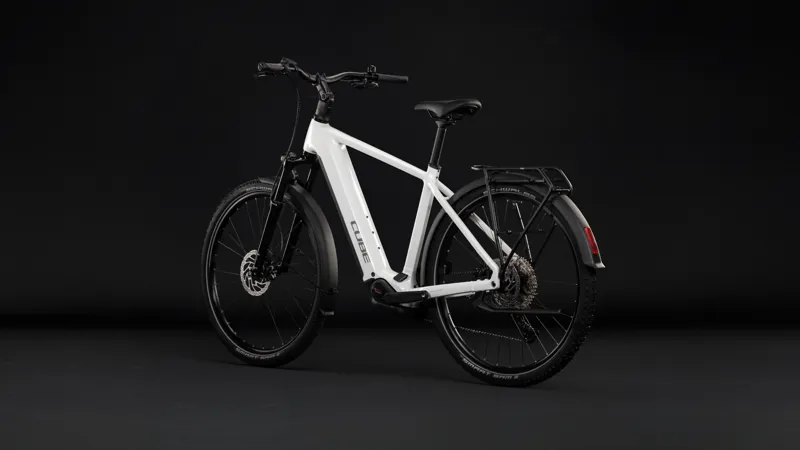 Cube Nuride Hybrid Performance 720 Electric Hybrid bike 2027 in Metallicwhite/Grey-1