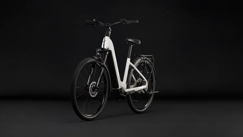 Cube Nuride Hybrid Performance 720 Electric Hybrid bike 2027 in Metallicwhite/Grey-2
