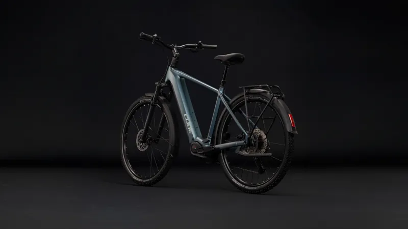 Cube Nuride Hybrid Pro 800 Electric Hybrid Bike 2027 in Deepteal Blue-1
