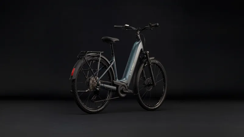 Cube Nuride Hybrid Pro 800 Easy Entry Electric Hybrid Bike 2027 in Deepteal/Blue-3