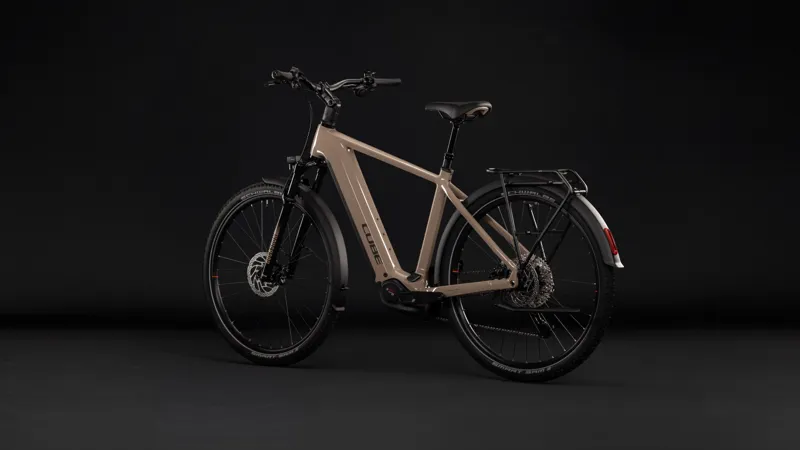 Cube Nuride Hybrid Pro 800 Electric Hybrid Bike 2027 in Cappuccino/Black-1