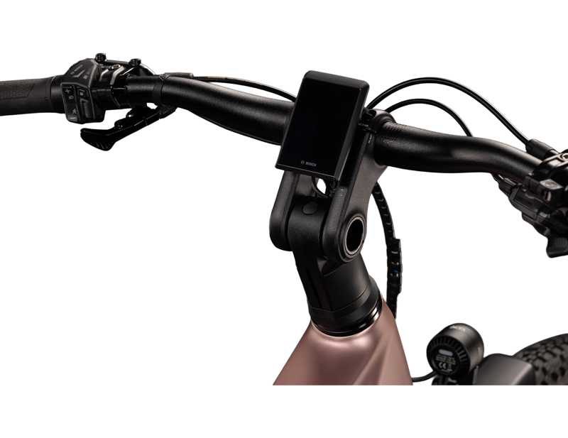 Cube Nuride Hybrid ONE11 HPC SLX 800 Electric Hybrid Bike 2027 in Mauve/Black-4