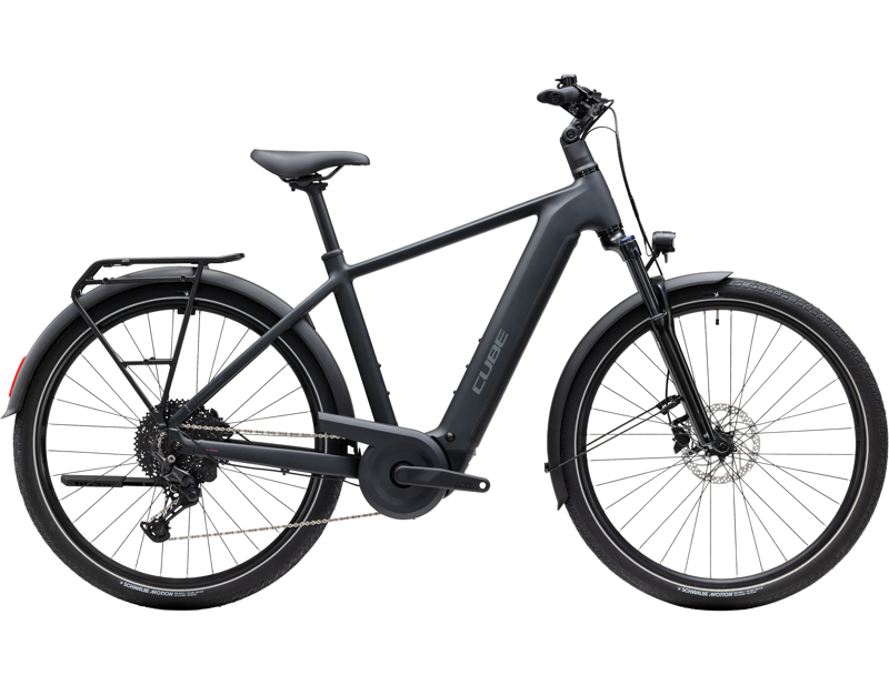 Cube Touring Hybrid ONE 600 Electric Hybrid Bike 2027 in Grey Coolgrey