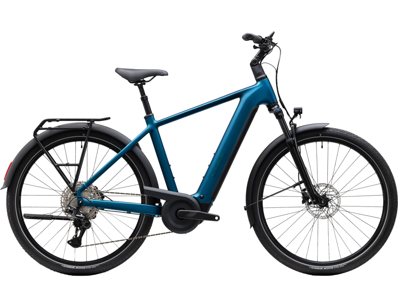Cube Touring Hybrid Pro 800 Electric Hybrid Bike 2027 in Electricblue/Prizm