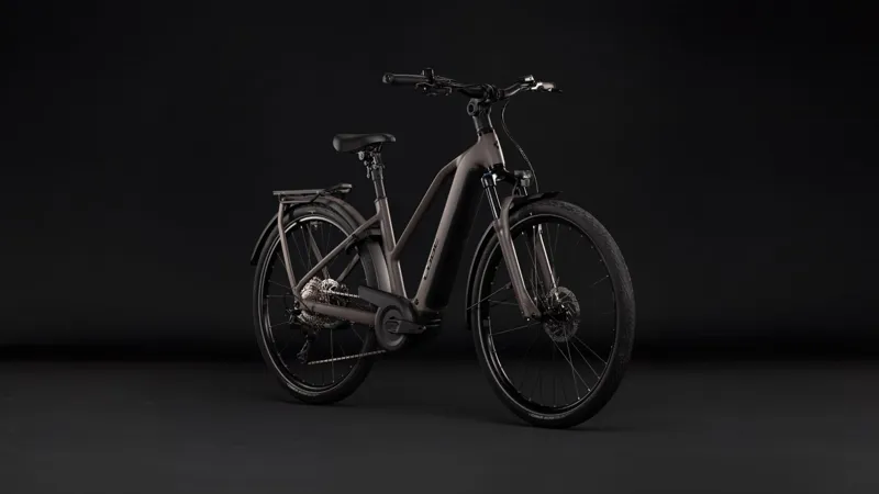 Cube Kathmandu Hybrid One 800 Electric Aluminium bike 2027 in Cedar/Chrome-1