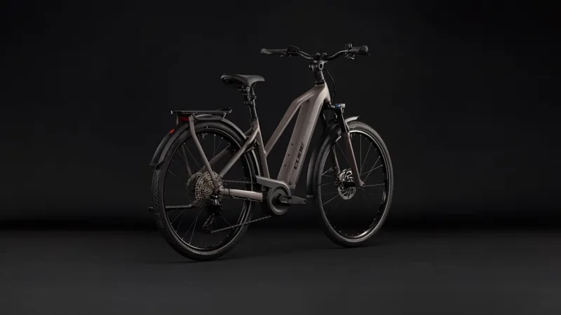 Cube Kathmandu Hybrid One 800 Electric Aluminium bike 2027 in Cedar/Chrome-4