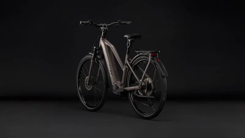 Cube Kathmandu Hybrid One 800 Electric Aluminium bike 2027 in Cedar/Chrome-2