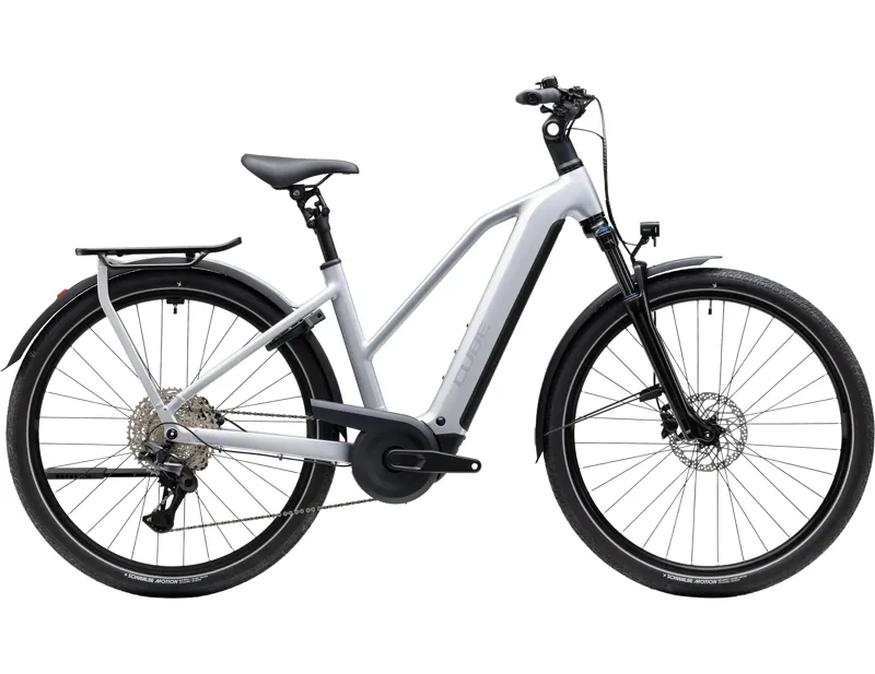 Cube Kathmandu Hybrid One 800 Electric Aluminium bike 2027 in Silverstar/Reflex