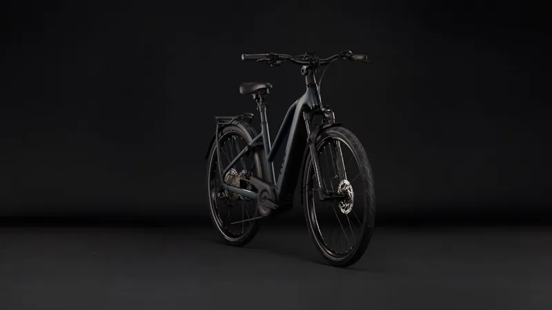 Cube Kathmandu Hybrid Pro 800 Electric Aluminium bike 2027 in Coal/Black-1